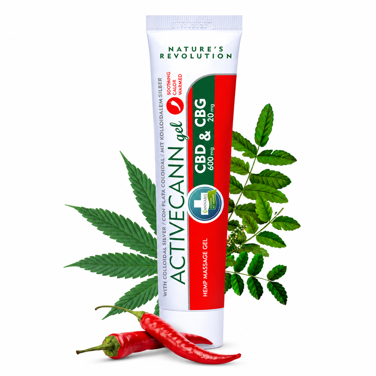 ACTIVECANN CBD + CBG Warming Effect · CBD Warming cream for massage 75 ml