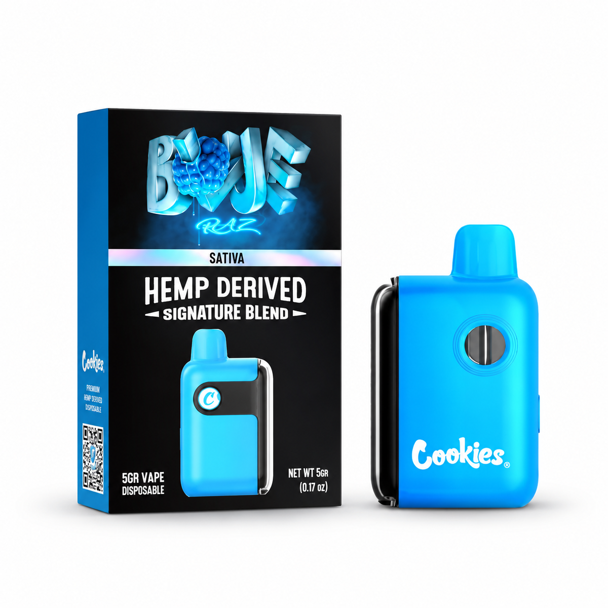 Aroma ambiental / Aromaterapia - Cookies Puff Blue Raz 5G