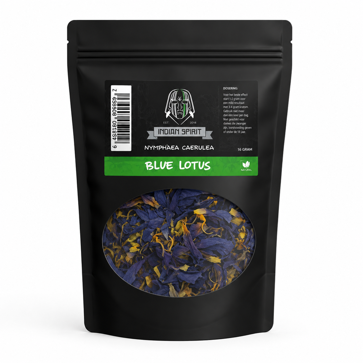 Ninfea Blu Nymphaea Caerulea tritata 25g