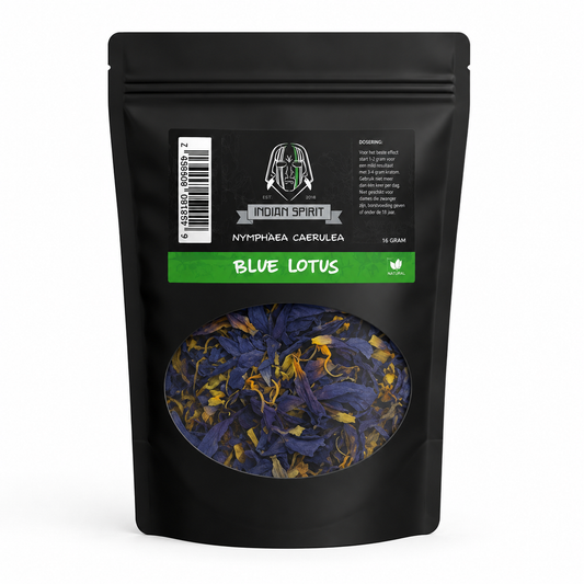 Blue Lotus Nymphaea Caerulea triturado 25g