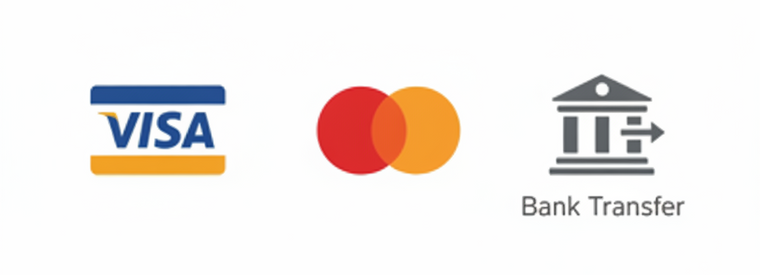 Payment icons senza Postepay